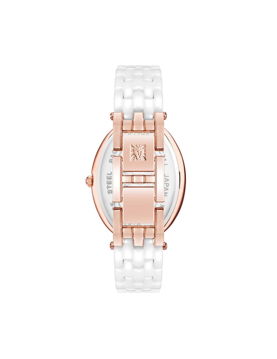 Céramique Anne Klein Oval Bracelet Watch   | VER-3424815